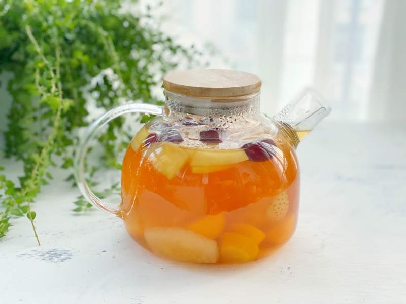 自制冬日热饮水果茶，酸甜好喝又解渴，暖胃又健康