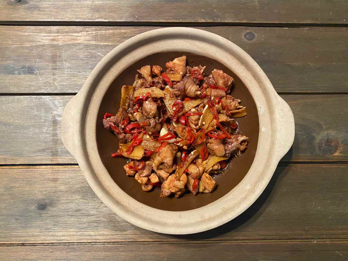 茶油炒土鸡(经典湘菜)