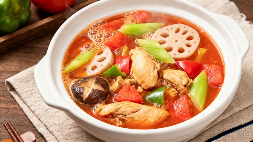 茄汁鸡胸焖菜封神｜一碗搞定一餐！懒人掉秤餐！】