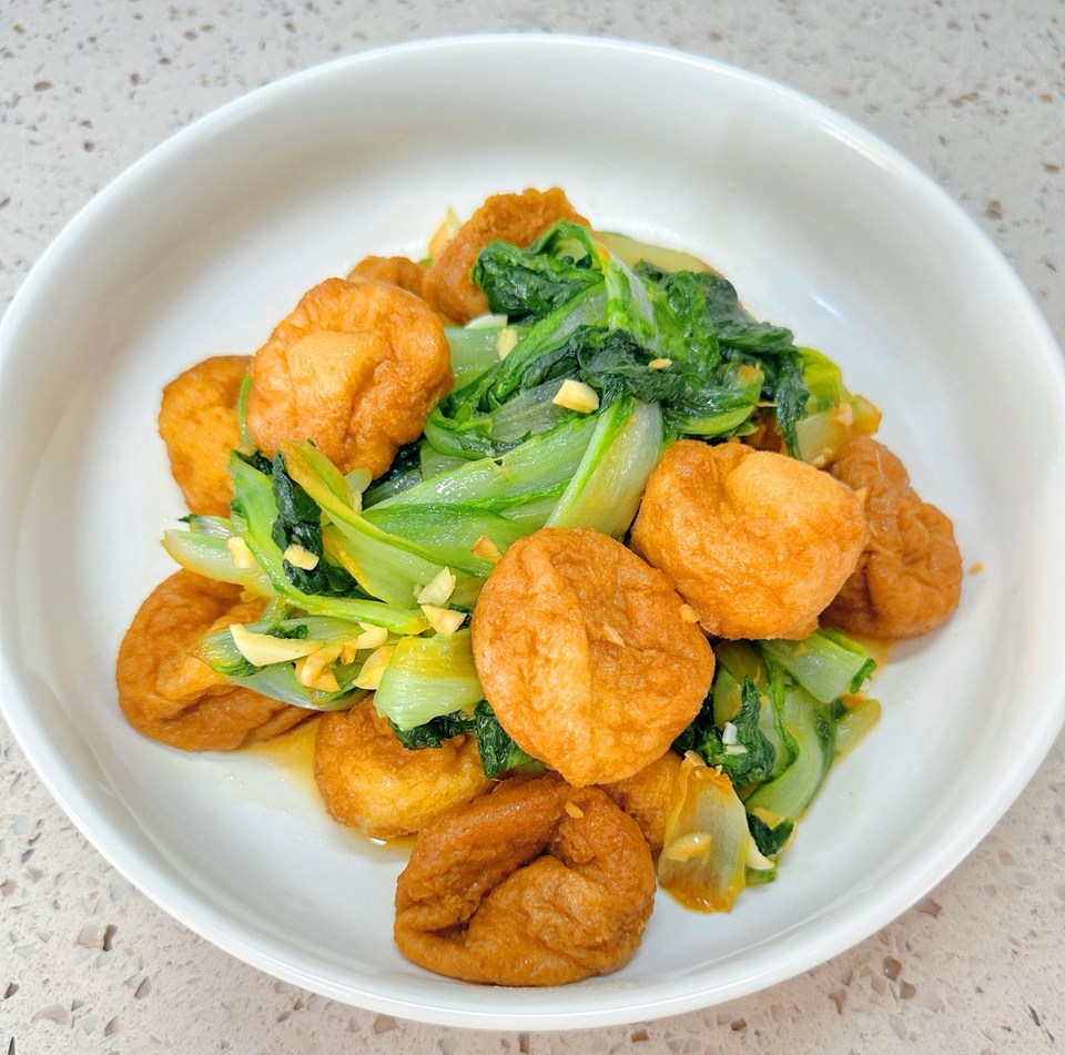 豆泡小青菜