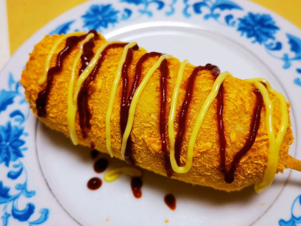土豆芝士热狗棒