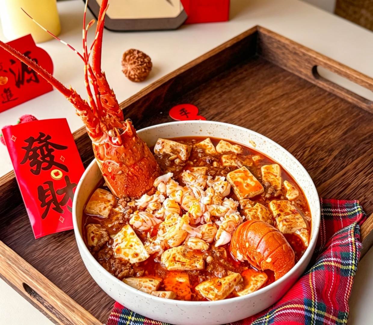 鸿运双辉·龙虾绘麻婆