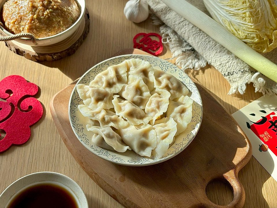 年味儿足⎮经典猪肉白菜馅儿饺子