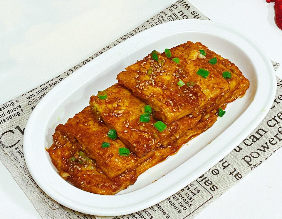 金砖铺路-香煎豆腐